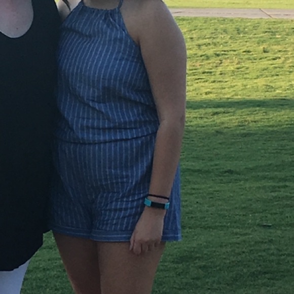Striped romper - Picture 2 of 2
